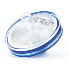 16541----------Q Sartorius Minisart High Flow syringe filter non-sterile 28mm diameter 0.22µm pore size polyethersulfone PES membrane with female luer lock inlet and male luer slip outlet