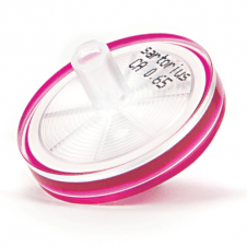 16569----------K Sartorius Minisart NML syringe filter sterile (ethylene oxide) 28mm diameter 0.65µm pore size surfactant free cellulose acetate SFCA membrane with female luer lock inlet and male luer slip outlet