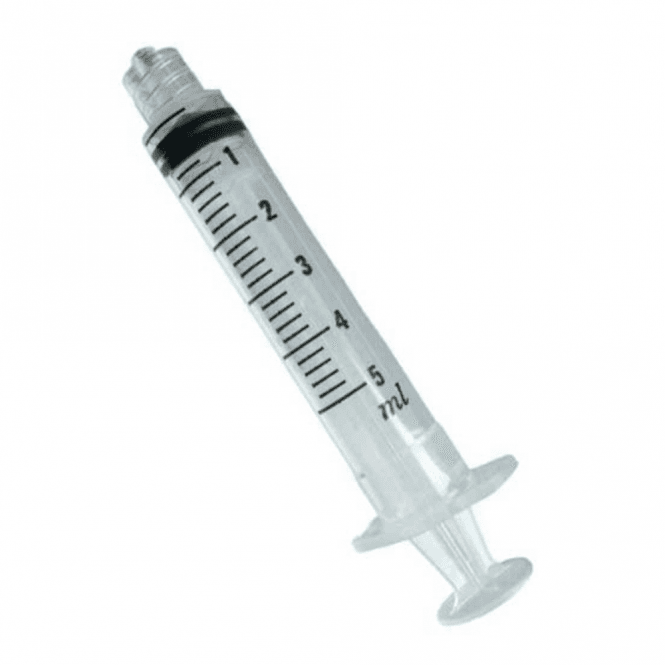 Becton Dickinson BD Plastipak 309649 5ml Luer-Lok sterile disposable 3-piece syringe