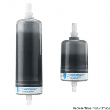 Whatman 6704-1500 Carbon-Cap 150 capsule filter 0.3um particle retention 150mm activated carbon filter media with male inlet and male outlet