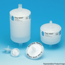 Whatman 6713-0425 PolyVENT 4 integral venting filter 0.2um pore size 4cm2 filtration area 25mm polytetrafluoroethylene PTFE filter media with female luer lock inlet and male luer slip outlet