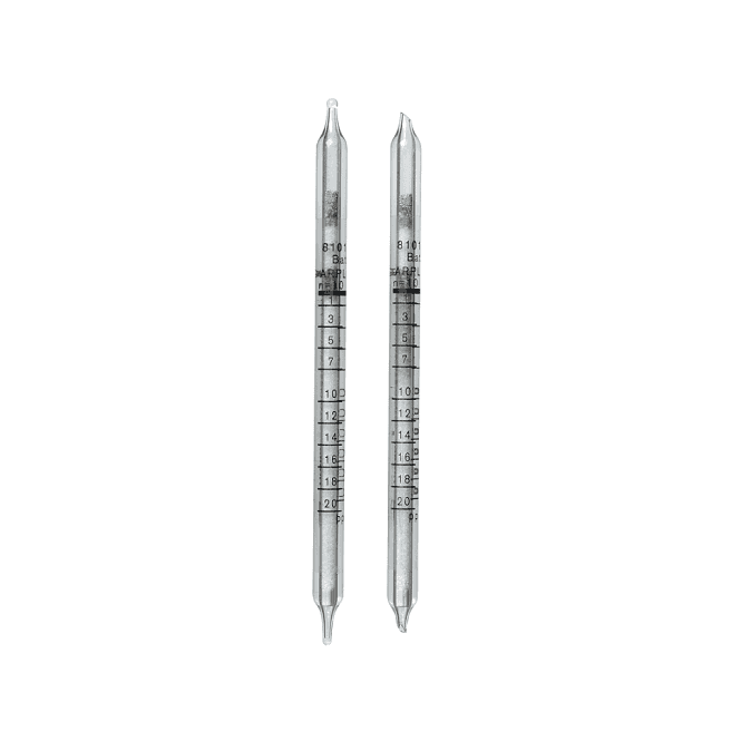 Dräger 8101831 Hydrogen Sulphide 1/d short term measurement gas detector tube 1 - 20 ppm / 10 - 200 ppm H₂S