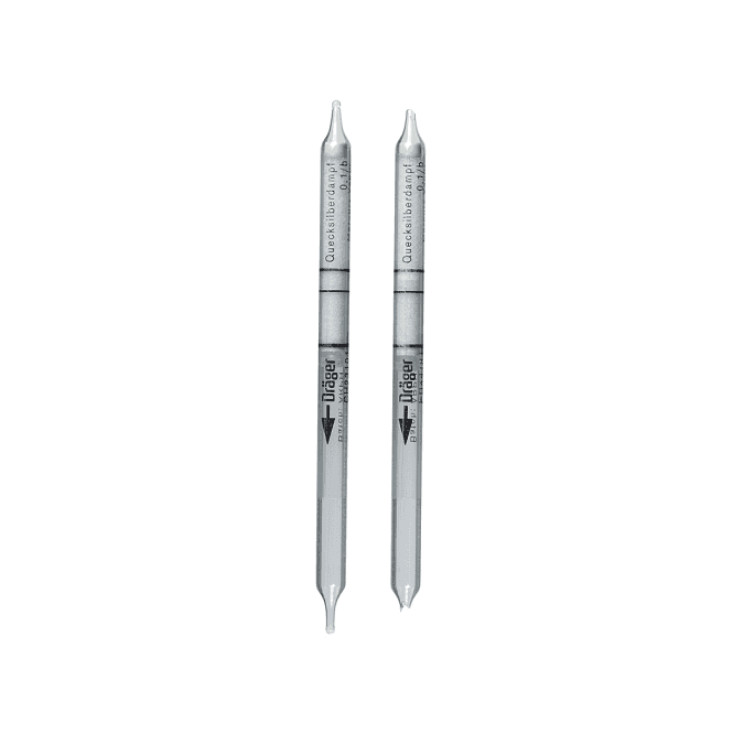 Dräger CH23101 Mercury Vapour 0.1/b short term measurement gas detector tube 0.05 - 2 mg/m³ Hg