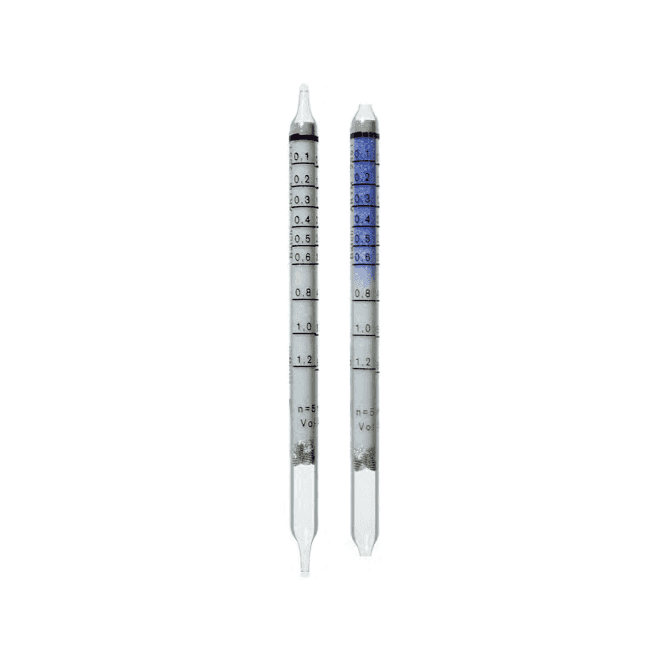 Dräger CH23501 Carbon Dioxide 0.1%/a short term measurement gas detector tube 0.1 - 1.2 Vol.-% / 0.5 - 6 Vol.-% CO₂