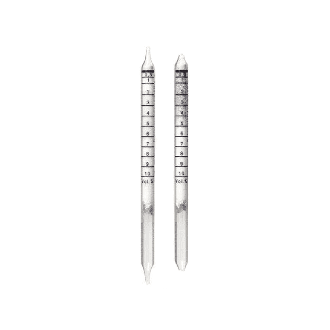 Dräger CH31401 Carbon Dioxide 0.5%/a short term measurement gas detector tube 0.5 - 10 Vol.-% CO₂