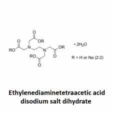 Ethylenediaminetetraacetic acid (EDTA) disodium salt dihydrate, general reagent grade,  ≥98.0%, Specified Laboratory Reagent, SLR, Extra Pure, 5kg, D/0650/65