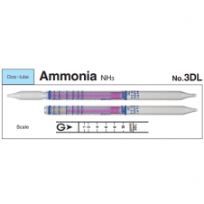 No. 3DL Ammonia Dosi-tube long term measurement gas detector tube 0.1 - 10 ppm NH3