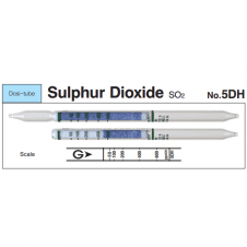 No. 5DH Sulphur Dioxide Dosi-tube long term measurement gas detector tube 10 - 600 ppm SO2
