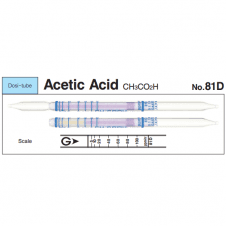 No. 81D Acetic Acid Dosi-tube long term measurement gas detector tube 0.5 - 100 ppm CH3CO2H
