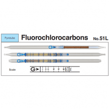 PYROTEC No. 51L Fluorochlorocarbons short term measurement gas detector tube 1 - 54 ppm