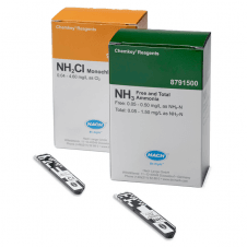 Ammonia (free and total) & Monochloramine Chemkey Reagents test