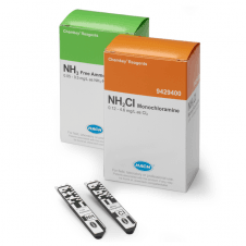 Free Ammonia & Monochloramine Chemkey Reagents test 0.05 - 0.5 mg/L NH3-N  / 0.04 - 4 mg/L Cl2