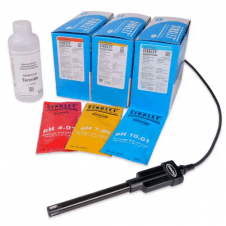Intellical PHC201 Laboratory general purpose gel filled pH electrode with 1m cable supplied complete with calibration and maintenance reagents pack