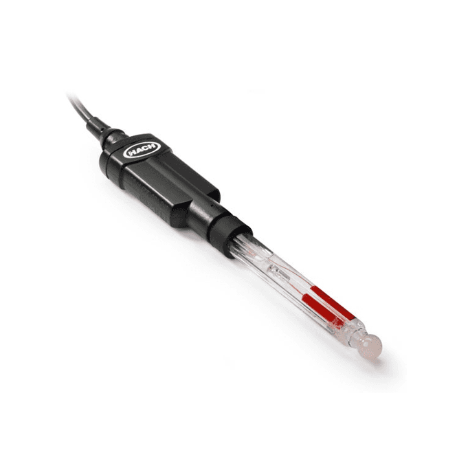 Hach Intellical PHC705 Laboratory general purpose RedRod refillable glass pH electrode with 1m cable