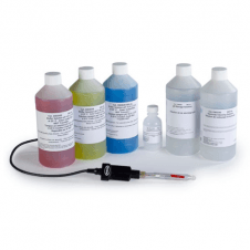 Intellical PHC705 Laboratory general purpose RedRod refillable glass pH electrode with 1m cable supplied complete with calibration and maintenance reagents pack