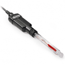 Intellical PHC705 Laboratory high alkalinity range RedRod refillable glass pH electrode with 1m cable