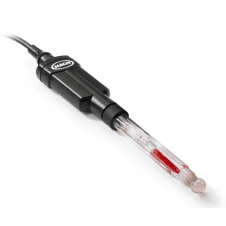 Intellical PHC725 Laboratory low ionic strength media RedRod refillable glass pH electrode with 1m cable