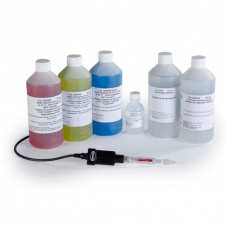 Intellical PHC745 Laboratory clogging media RedRod refillable glass pH electrode with 1m cable supplied complete with calibration and maintenance reagents pack