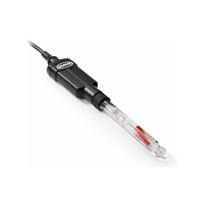 Hach Intellical PHC805 Laboratory general purpose RedRod refillable glass pH electrode with 1m cable
