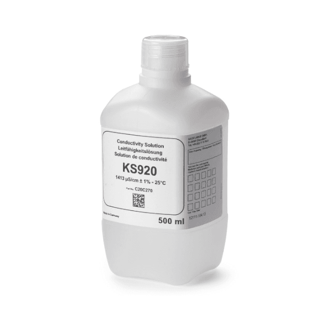 Hach KS920 Conductivity Standard Solution 1413 µS/cm KCl 500ml