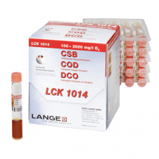 Lange LCK1014 COD chemical oxygen demand cuvette test for high chloride load samples 100 - 2000 mg/L O2