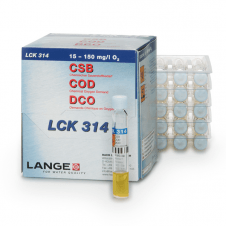 Lange LCK314 COD chemical oxygen demand cuvette test 15 - 150 mg/L O2