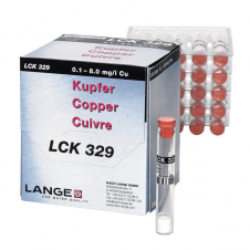 Lange LCK329 Copper cuvette test 0.1 - 8 mg/L Cu