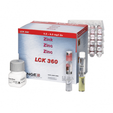 Lange LCK360 Zinc cuvette test 0.2 - 6 mg/L Zn