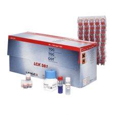 Lange LCK381 TOC total organic carbon difference method cuvette test 60 - 735 mg/L C