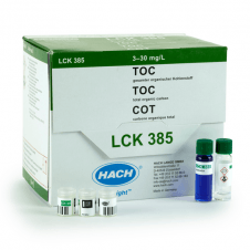 Lange LCK385 TOC total organic carbon purging method cuvette test 3 - 30 mg/L C