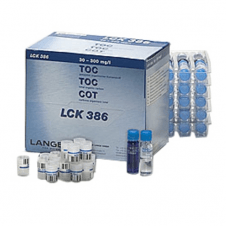 Lange LCK386 TOC total organic carbon purging method cuvette test 30 - 300 mg/L C