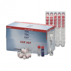 Lange LCK387 TOC total organic carbon purging method cuvette test 300 - 3000 mg/L C