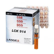 Lange LCK914 COD chemical oxygen demand cuvette test 5 - 60 g/L O2