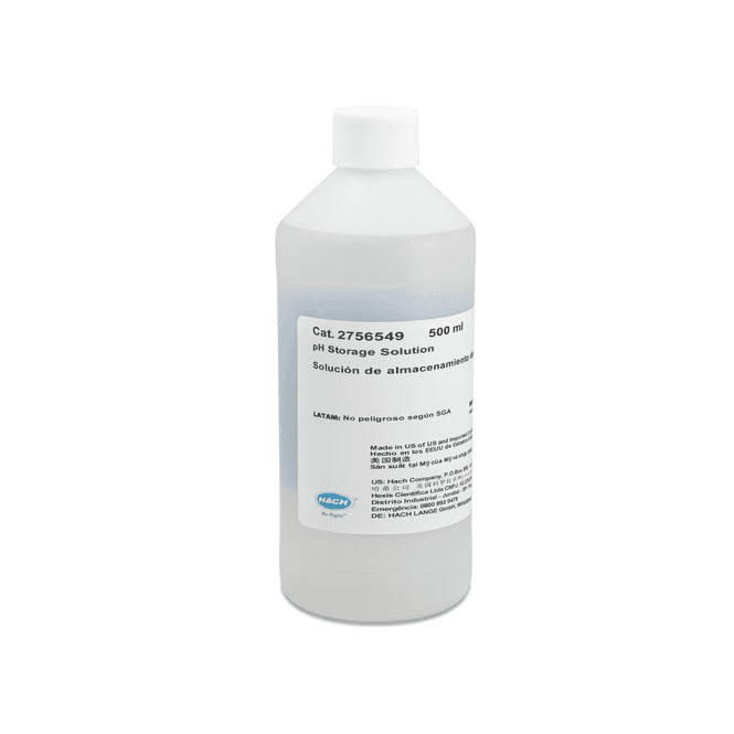 Hach pH electrode storage solution 500ml