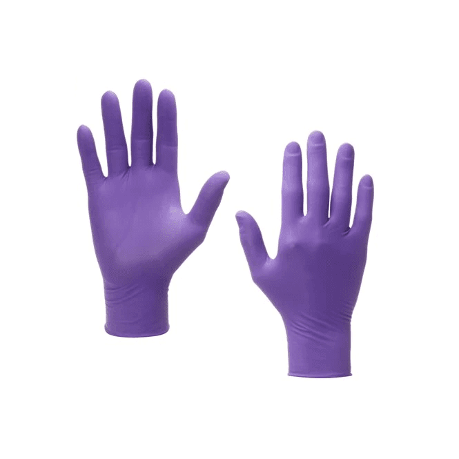 Kimberly-Clark Professional Kimtech purple nitrile powder free disposable examination glove extra small (Size 5.5)