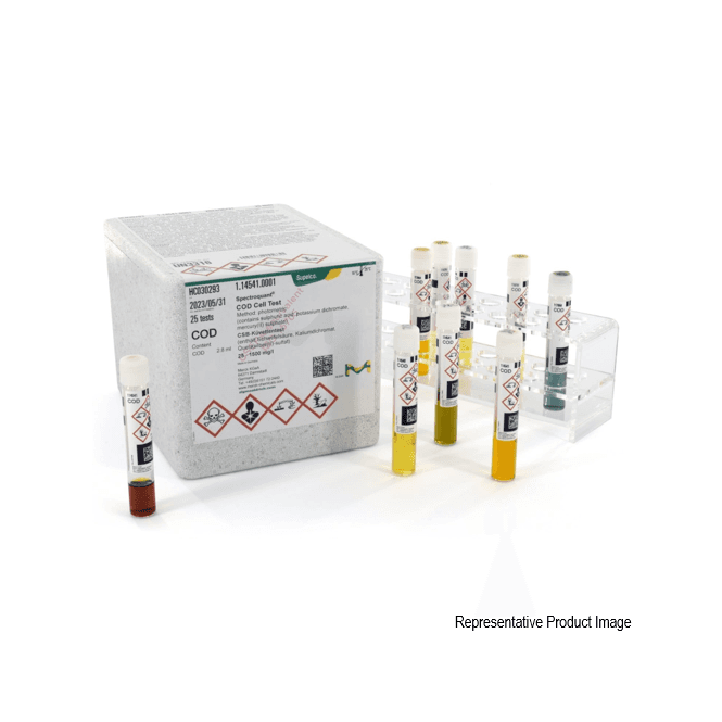 Merck 1.14540.0001 Supelco Spectroquant COD Cell Test photometric 10 - 150 mg/L COD