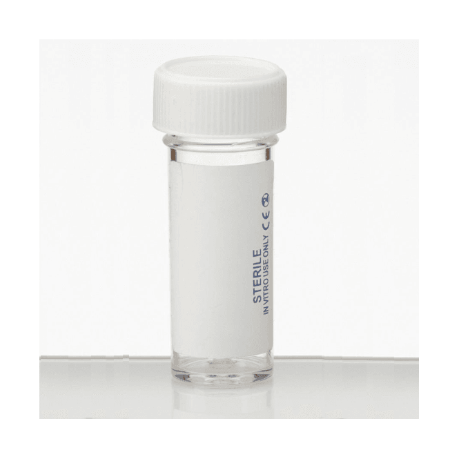 Scientific Laboratory Supplies SLS Select Bijou Container Bottle 7ml Polystyrene PS Sterile With Plain Label