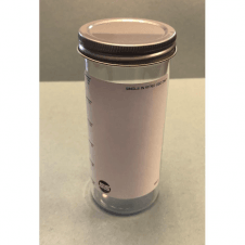 SLS Select Container 150ml Polystyrene PS Aseptic With Metal Lid & Plain Label