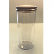SLS Select Container 150ml Polystyrene PS Aseptic With Metal Lid Without Label