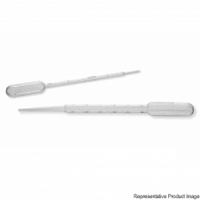 SLS Select Pasteur Transfer Pipette 1ml Graduated Polyethylene PE Non Sterile Bulk Wrap