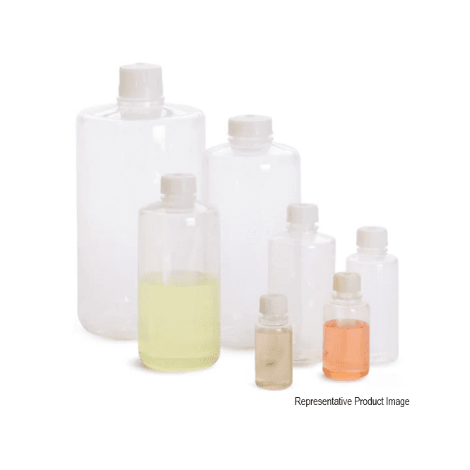 Thermo Scientific Nalgene 1600-0002 60ml natural Teflon FEP (polytetrafluoroethylene PTFE) narrow mouth neck round general purpose laboratory bottle with Tefzel ETFE screw cap closure