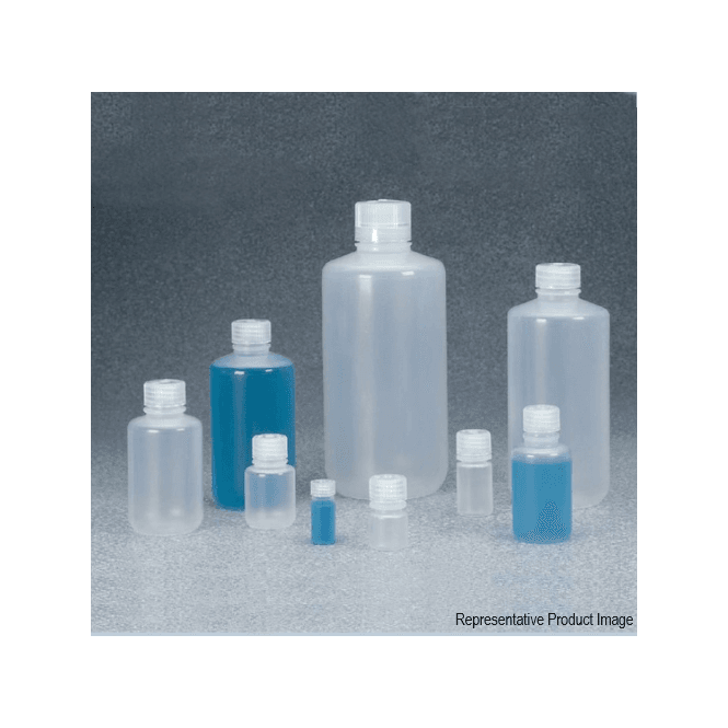Thermo Scientific Nalgene 2006-9050 15ml natural polypropylene copolymer (PPCO) narrow mouth neck round general purpose laboratory bottle with polypropylene (PP) screw cap closure