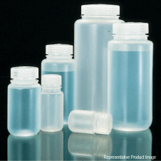 Nalgene 2105-0016 500ml natural polypropylene copolymer (PPCO) wide mouth neck round general purpose laboratory bottle with polypropylene (PP) screw cap closure
